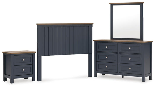 Landocken Panel Headboard, Dresser, Mirror And Nightstand Signature Design by Ashley®