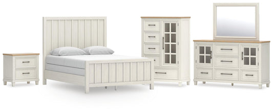 Shaybrock Panel Bed, Dresser, Mirror, Chest And Nightstand Benchcraft®