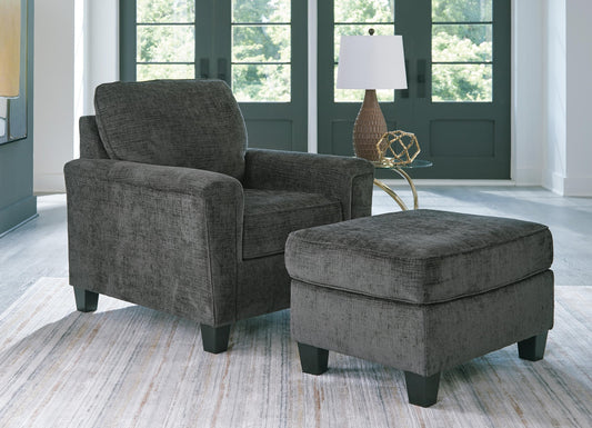 Erinslane Chair and Ottoman Benchcraft®