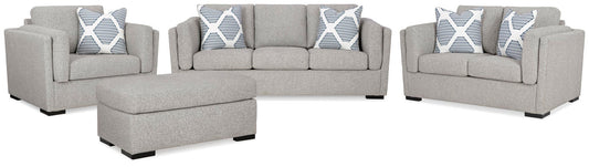 Evansley Sofa, Loveseat, Chair and Ottoman Benchcraft®