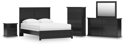 Maribel Panel Bed, Dresser, Mirror, Chest And Nightstand Signature Design by Ashley®