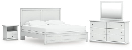 Bostwick Shoals Panel Bed, Dresser, Mirror And Nightstand Signature Design by Ashley®