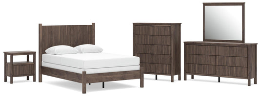 Pamytta Panel Bed, Dresser, Mirror, Chest And Nightstand Signature Design by Ashley®