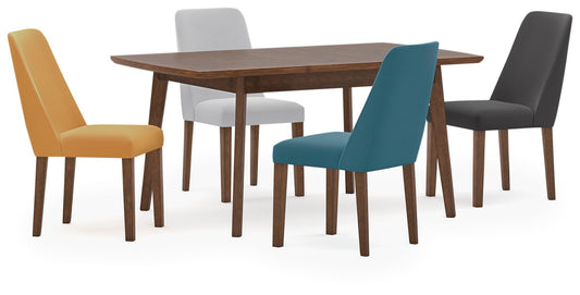 Lyncott Dining Table and 4 Chairs Signature Design by Ashley®