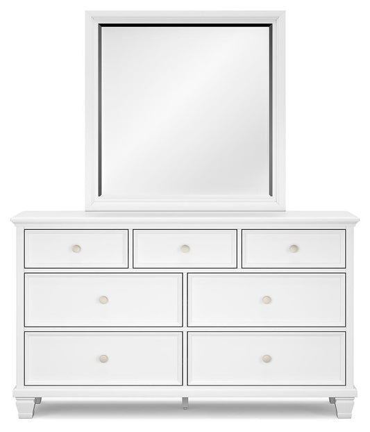 Fortman Panel Storage Bed, Dresser And Mirror Signature Design by Ashley®