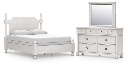 Chadworth Poster Bed, Dresser And Mirror Signature Design by Ashley®