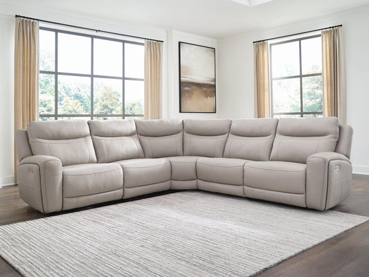 Gravier 5-Piece Power Reclining Sectional Benchcraft®