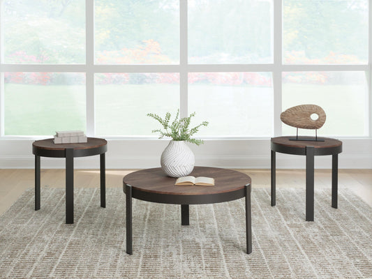 Horizon Hills Occasional Table Set (3/CN) Signature Design by Ashley®