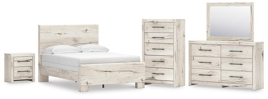 Lawroy Panel Bed, Dresser, Mirror, Chest And Nightstand Benchcraft®