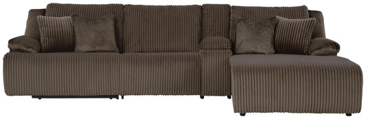 Top Tier 4-Piece Reclining Sectional with Chaise Signature Design by Ashley®