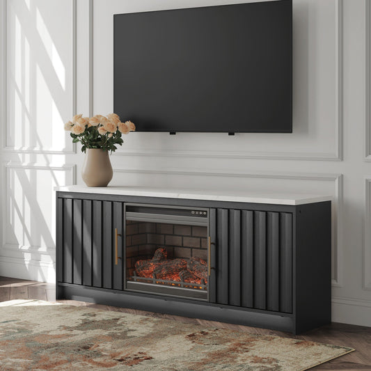 Cadmori 63" TV Stand with Electric Fireplace Signature Design by Ashley®