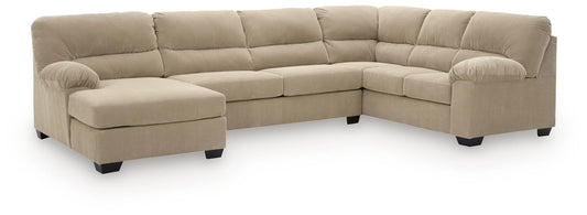 SimpleJoy 3-Piece Sectional with Chaise Signature Design by Ashley®