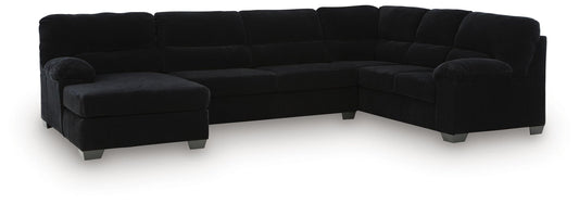 SimpleJoy 3-Piece Sectional with Chaise Signature Design by Ashley®