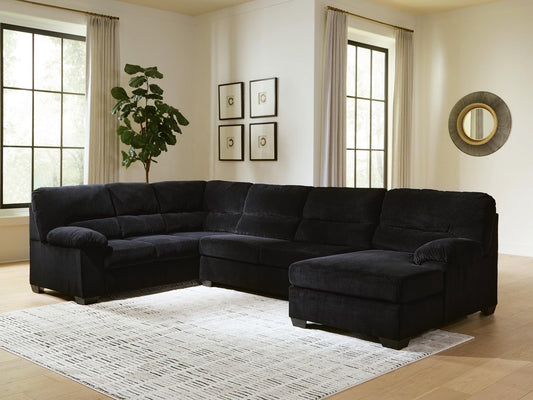 SimpleJoy 3-Piece Sectional with Chaise Signature Design by Ashley®