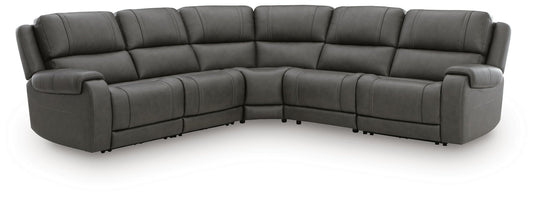 5Z - Pittson 5-Piece Power Reclining Sectional Signature Design by Ashley®