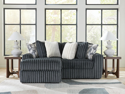 Midnight-Madness 2-Piece Sectional with Chaise Signature Design by Ashley®