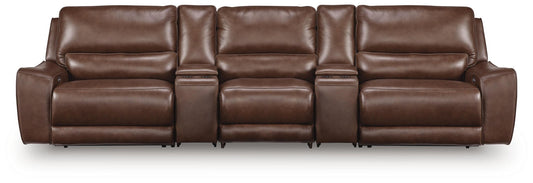 DeepWakes 5-Piece Power Reclining Sectional Signature Design by Ashley®