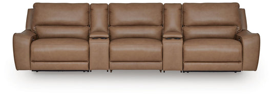 DeepWakes 5-Piece Power Reclining Sectional Signature Design by Ashley®