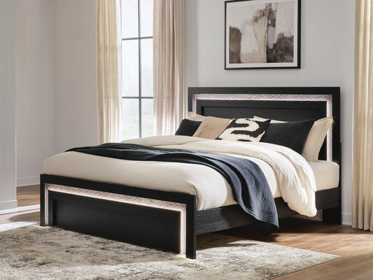 Shoralli Panel Bed
