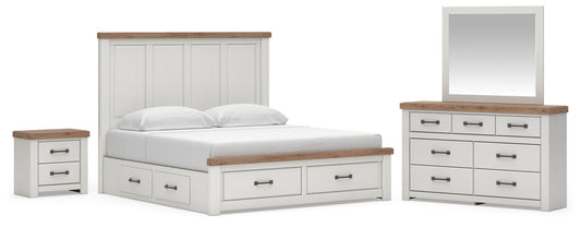 Savonport Panel Storage Bed. Dresser, Mirror And Nightstand Benchcraft®