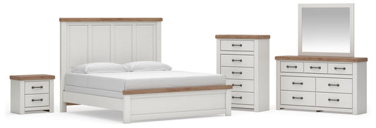 Savonport Panel Bed, Dresser, Mirror, Chest And Nightstand Benchcraft®