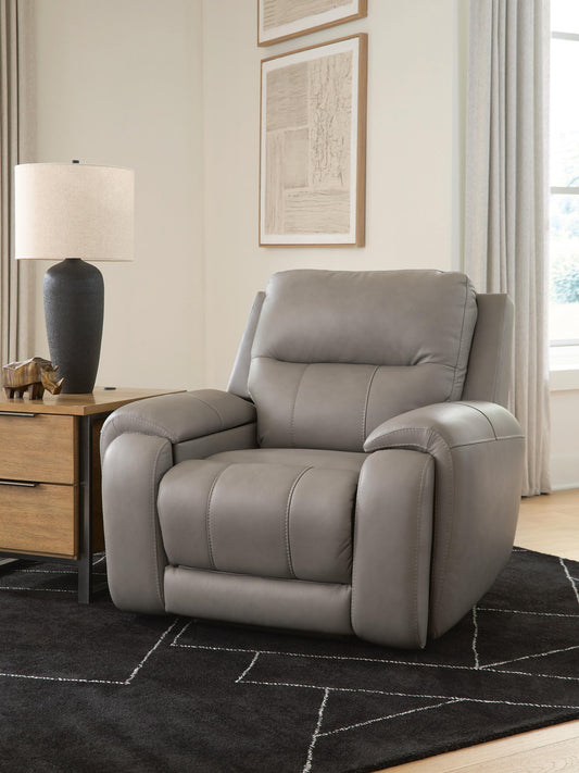 Real Moments Power Recliner w/Audio Seating Signature Design by Ashley®