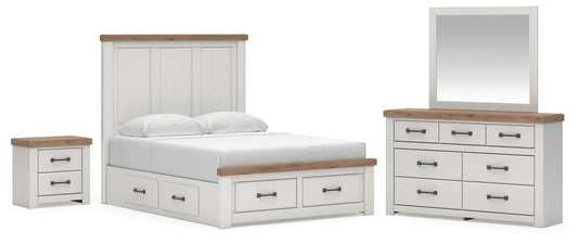 Savonport Panel Storage Bed. Dresser, Mirror And Nightstand Benchcraft®