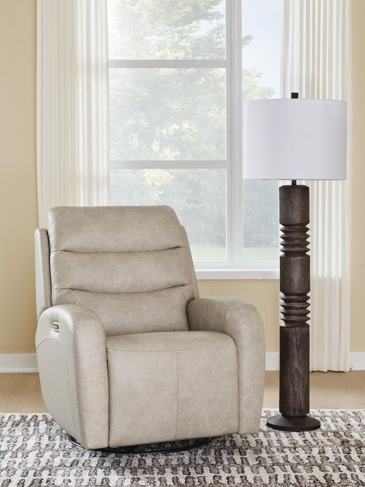 Motion-Max Swivel Glider Power Recliner Signature Design by Ashley®