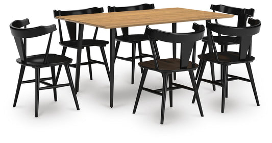 Gretlynn Dining Table and 4 Chairs Signature Design by Ashley®