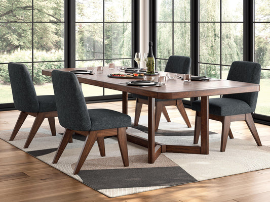 Kendamor Dining Table and 4 Chairs Signature Design by Ashley®