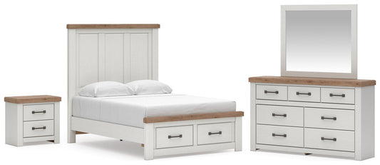 Savonport Panel Storage Bed. Dresser, Mirror And Nightstand Benchcraft®