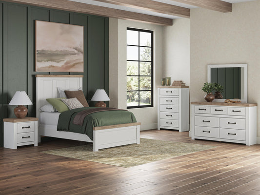 Savonport Panel Bed, Dresser, Mirror, Chest And Nightstand Benchcraft®