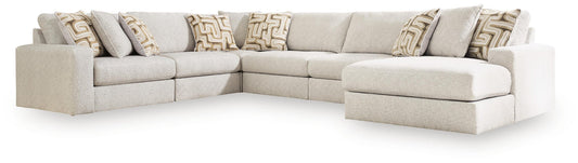 Kestrie 6-Piece Sectional with Chaise Signature Design by Ashley®