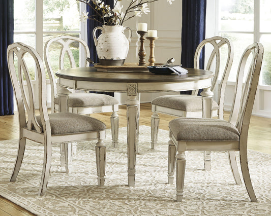 Realyn Dining Table and 4 Chairs Signature Design by Ashley®