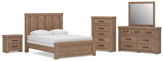 Garistyn Panel Bed, Dresser, Mirror, Chest And Nightstand Signature Design by Ashley®
