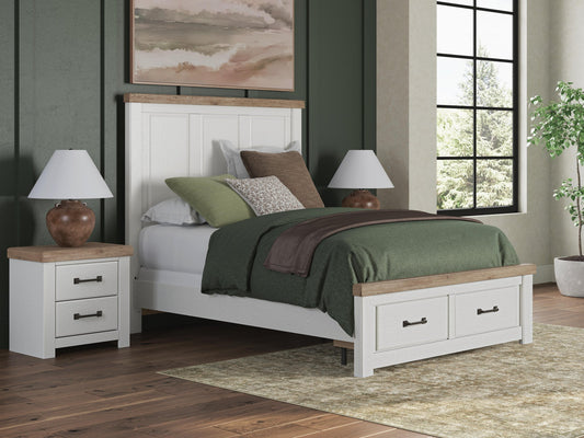 Savonport Panel Storage Bed. Dresser, Mirror And Nightstand Benchcraft®