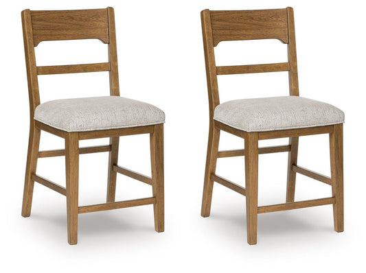 Cabalynn Upholstered Barstool (2/CN) Signature Design by Ashley®