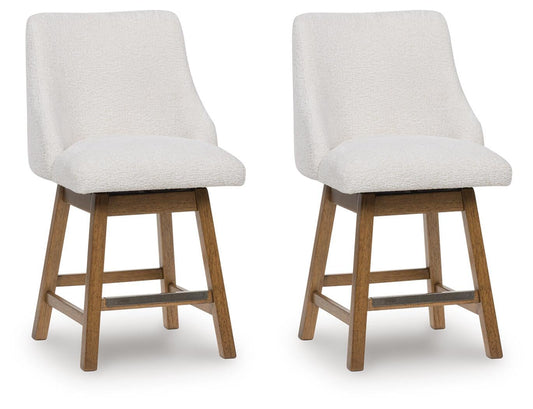Cabalynn Upholstered Barstool (2/CN) Signature Design by Ashley®