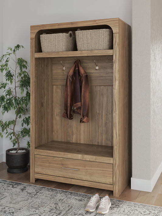 Dovander Hall Tree with Storage Bench Signature Design by Ashley®