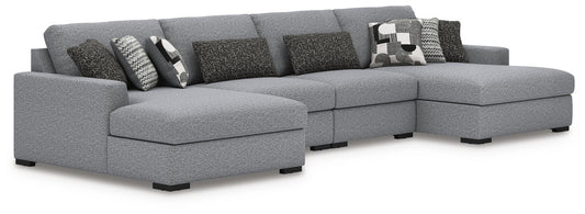 Bealton 4-Piece Sectional with Double Chaise Benchcraft®