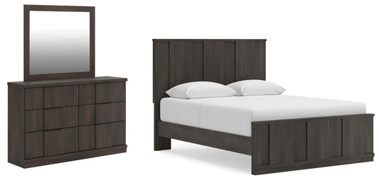 Jadiston Panel Platform Bed, Dresser And Mirror Signature Design by Ashley®