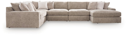 Nexora-Court 5-Piece Sectional with Chaise Signature Design by Ashley®