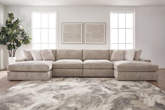 Nexora-Court 4-Piece Double Chaise Sectional Signature Design by Ashley®