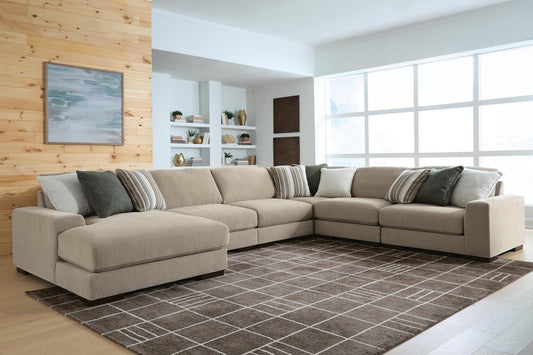 Linenhause 6-Piece Sectional with Chaise Benchcraft®