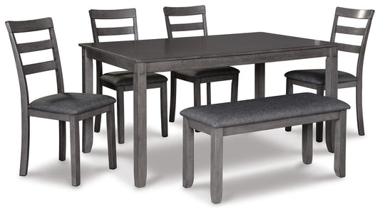 Bridson RECT DRM Table Set (6/CN) Signature Design by Ashley®