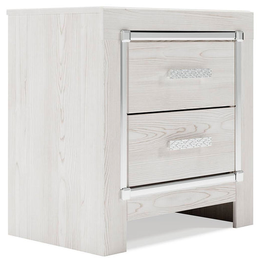 Altyra Two Drawer Night Stand Signature Design by Ashley®