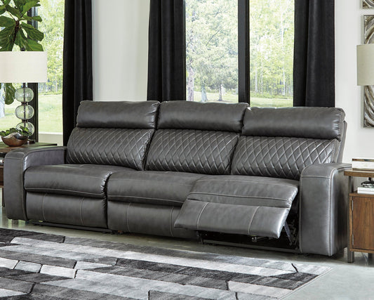 Samperstone 3-Piece Power Reclining Sectional Sofa Signature Design by Ashley®