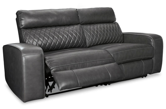 Samperstone 2-Piece Power Reclining Sectional Loveseat Signature Design by Ashley®