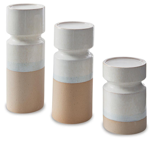 Hurston I/O Candle Holder Set (3/CN) Signature Design by Ashley®