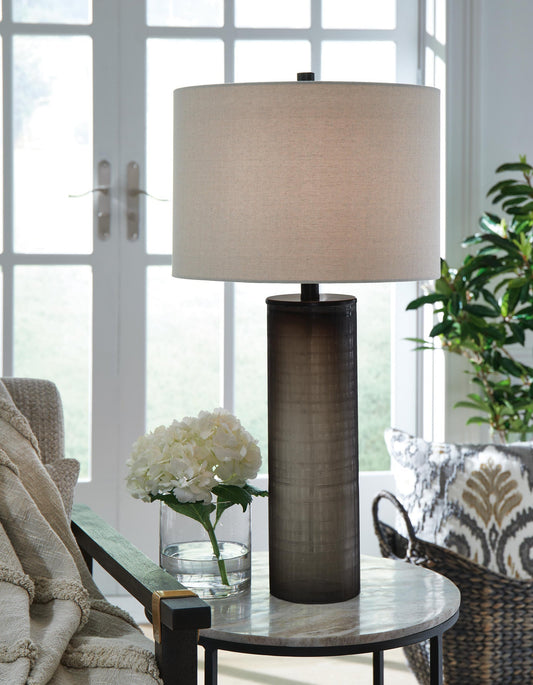 Dingerly Glass Table Lamp (1/CN) Signature Design by Ashley®